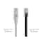 Monoprice Slim Cat6 Utp Cable, 10 ft.Gray 13544 - alternate 7